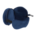 Kit de voyage avec coussin et masque en coton et polyester quatrième vue