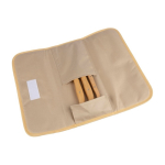 Jeu de couteaux pour fromage ou charcuterie dans sac velcro deuxième vue
