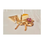 Jeu de couteaux pour fromage ou charcuterie dans sac velcro huitième vue