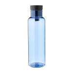 Gourde RPET avec détail bambou et sangle de bouchon 750ml couleur bleu ultramarine première vue
