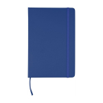 Carnet à couverture rigide RPET avec feuilles lignées A5 assorties couleur bleu première vue