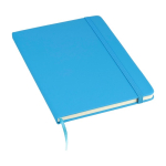 Carnet à couverture rigide RPET avec feuilles lignées A5 assorties troisième vue