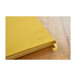 Carnet à couverture rigide RPET avec feuilles lignées A5 assorties quatrième vue