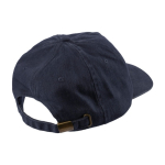 Casquette 5 panneaux en plusieurs couleurs effet lavé 240 g/m² troisième vue