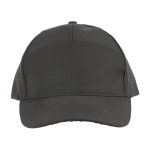 Casquette en polyester avec trous d’aération à l’arrière couleur gris première vue