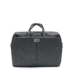 Malette pour ordinateur avec poches latérales BrandCharger 16'' couleur gris avec zone d'impression