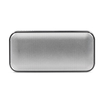 Enceinte 2 en 1 avec power bank 5.000 mAh BrandCharger couleur argenté première vue