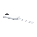 Batterie externe rectangulaire portable BrandCharger 10.000 mAh troisième vue