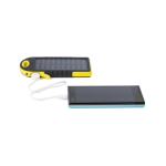 Batterie externe solaire avec lampe latérale 4.000 mAh troisième vue