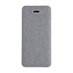 Batterie externe rectangulaire en plastique recyclé et RPET 10.000 mAh troisième vue