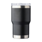 Gobelet en acier inoxydable recyclé avec revêtement céramique 350ml couleur noir première vue
