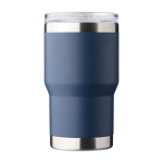 Gobelet en acier inoxydable recyclé avec revêtement céramique 350ml couleur bleu première vue