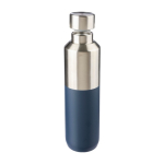 Gourde en acier inoxydable recyclé avec bouchon argenté 600ml troisième vue