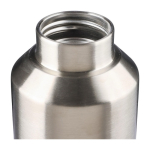 Gourde en acier inoxydable recyclé avec bouchon argenté 600ml cinquième vue