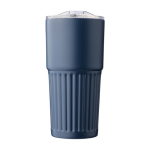 Gobelet en acier inoxydable recyclé avec fermeture coulissante 500ml troisième vue