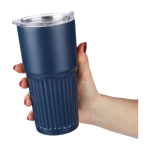 Gobelet en acier inoxydable recyclé avec fermeture coulissante 500ml sixième vue