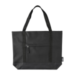 Sac d’épaule résistant à l’eau avec compartiment frontal couleur noir première vue