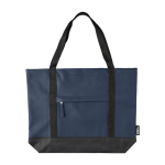 Sac d’épaule résistant à l’eau avec compartiment frontal couleur bleu première vue
