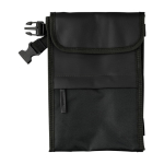 Sac isotherme en polyester et PU imperméable avec 3 compartiments couleur noir première vue