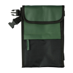 Sac isotherme en polyester et PU imperméable avec 3 compartiments couleur vert première vue