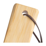 Planche à pizza en bambou avec guides de découpe, coupeur et spatule dixième vue