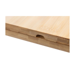 Set de 4 couverts à fromage en acier inoxydable avec manches en bois huitième vue