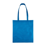 Sac en tissu non tissé recyclé avec anses thermosoudées 80 g/m² couleur bleu ciel première vue
