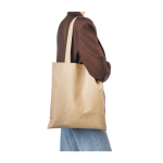 Sac en tissu non tissé recyclé avec anses thermosoudées 80 g/m² quatrième vue