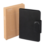 Porte-passeport en cuir synthétique recyclé avec tracker cinquième vue