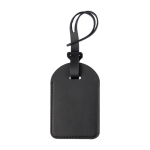 Étiquette de bagage avec tracker Apple FindMy personnalisable quatrième vue
