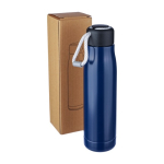 Bouteille anti-fuite en acier inoxydable avec anse en corde 500ml dixième vue