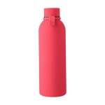 Gourde en inox recyclé avec finition gomme et dragonne 500 ml sixième vue