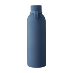 Gourde en inox recyclé avec finition gomme et dragonne 500 ml cinquième vue