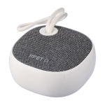 Enceinte sans fil avec tissu RPET et cordon 3W première vue