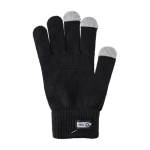 Gants d’hiver RPET avec 3 doigts compatibles écrans tactiles couleur noir première vue