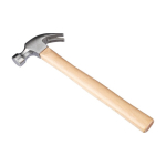 Marteau avec corps en bois de hêtre et tête en acier première vue
