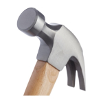 Marteau avec corps en bois de hêtre et tête en acier sixième vue