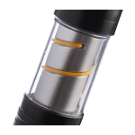 Lampe de poche COB en aluminium, 3 fonctions de lumière et mousqueton dixième vue