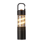 Lampe de poche COB en aluminium, 3 fonctions de lumière et mousqueton cinquième vue