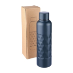 Gourde en acier inoxydable avec texture géométrique 800ml quatrième vue