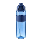 Gourde en plastique avec double option de boire par le bouchon 900ml troisième vue