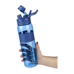 Gourde en plastique avec double option de boire par le bouchon 900ml sixième vue