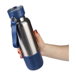 Gourde en acier inoxydable avec poignée et verre intégré 500ml sixième vue