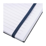 Carnet RPET avec spirale en carton blanc feuilles lignées A5 neuvième vue