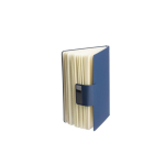 Carnet en PU recyclé avec feuilles lignées A5 et stylo encre bleue