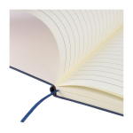 Carnet avec effet velours sur la couverture feuilles lignées A5 septième vue