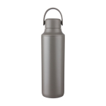 Bouteille en acier inoxydable avec double type de bouchon 500ml couleur gris graphite première vue