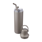 Bouteille en acier inoxydable avec double type de bouchon 500ml première vue