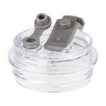Bouteille en acier inoxydable avec double type de bouchon 500ml dixième vue