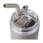 Bouteille en acier inoxydable avec double type de bouchon 500ml